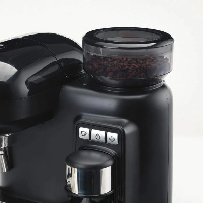 ARIETE Machine &agrave; caf&eacute; avec broyeur moderna  (groupe de'longhi) - mod&egrave;le 1318black 1318