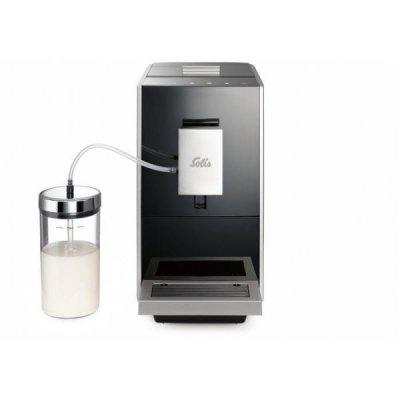 SOLIS Machine &agrave; caf&eacute; broyeur -  - Caff&egrave; & Pi&ugrave; - Noir
