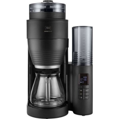 MELITTA Machine a Cafe Cafetiere Electrique filtre avec broyeur int&eacute;gr&eacute; MELITA AromaFresh II Gla