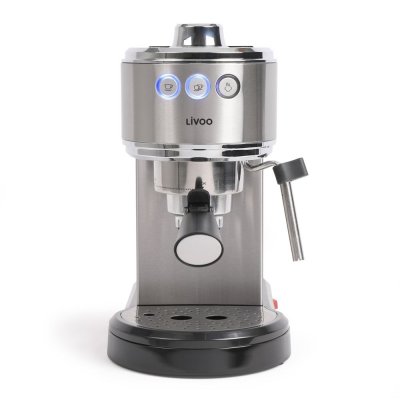 LIVOO Machine &agrave; caf&eacute; expresso  DOD186 1350W Gris 