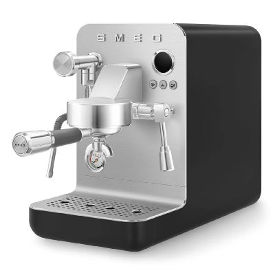 SMEG Machine a cafe Expresso  EMC02BLMEU 1650 W Noir Mat 