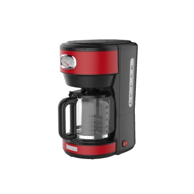 WESTINGHOUSE Machine &Agrave; Caf&eacute; Filtre  Comptoir Black, Red Ground Coffee