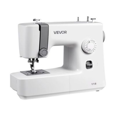 VEVOR Machine &agrave; Coudre Electrique Piqueuse Portable Avec 18 Motifs de Points pour Maison