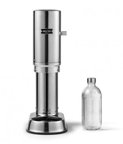 AARKE Machine &agrave; eau p&eacute;tillante Carbonator Pro acier - Argent - 