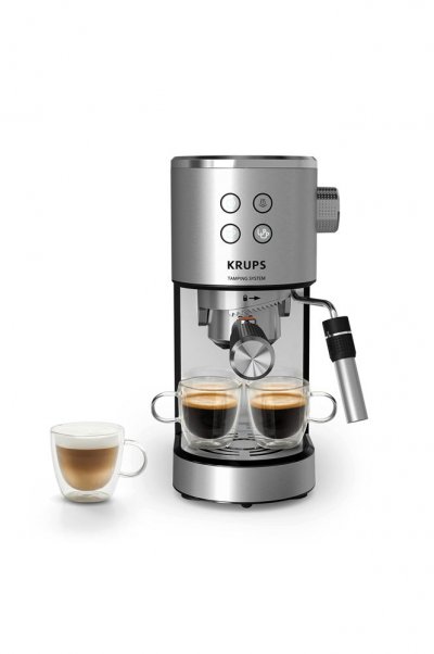 KRUPS Machine &agrave; expresso  XP499EE0 Virtuoso+ Inox