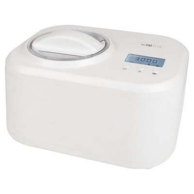 CLATRONIC Machine &agrave; glace/Sorbeti&egrave;re 1L Blanc  ICM3799-Blanc