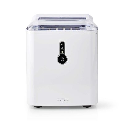 NEDIS Machine &agrave; gla&ccedil;ons 1.5L 12 kg 8 minutes de pr&eacute;paration - Blanc - 
