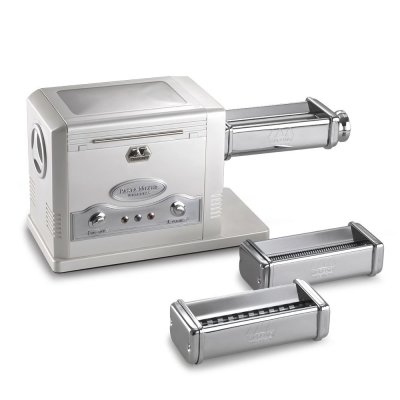 MARCATO Machine &agrave; p&acirc;tes &eacute;lectrique + 3 accessoires  pasta fresca - gris
