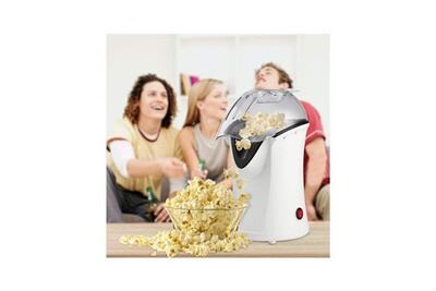 PEM Machine &agrave; pop-corn blanche compacte 1200w