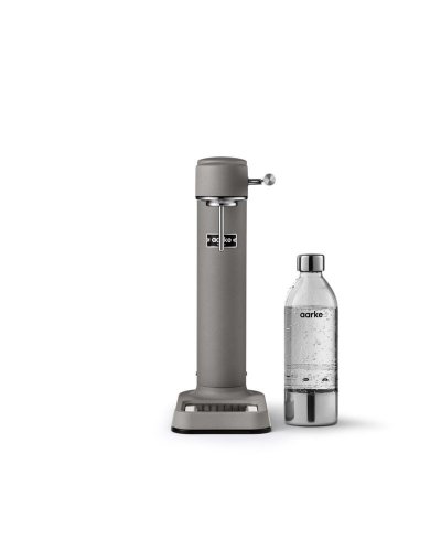 AARKE Machine &agrave; soda et eau gazeuse  CARBONATOR 3 - GRIS MAT
