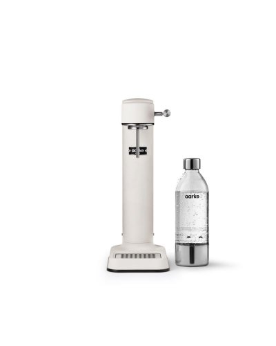 AARKE Machine &agrave; soda et eau gazeuse  Carbonator A1237 Blanc