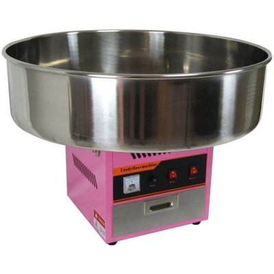 GT CATERING Machine barbe &agrave; papa professionnelle, cuve &oslash; 72 cm