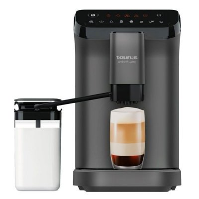 TAURUS Machine Expresso  Accento Latte 20 Bar Moulini Int&eacute;gr&eacute;