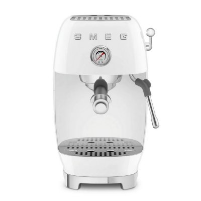 SMEG Machine expresso vintage Cold Brew blanc 