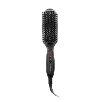  Macom 228 Brosse Soufflante Et Fer &Agrave; Lisser Brosse &Agrave; Lisser &Agrave; Chaleur Noir 50 W 2,5 M