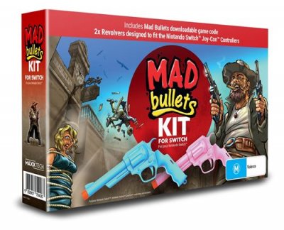 JUST FOR GAMES Mad Bullets Kit Edition Bundle Code in a box Nintendo Switch