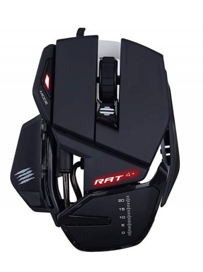 MAD CATZ R.A.T. 4+ noir - Filaire