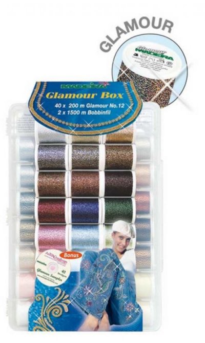 MADEIRA  coffret fils Glamour - 42 pi&egrave;ces