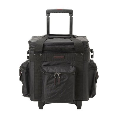 MAGMA  40540 Trolley pour disques - Noir/Rouge