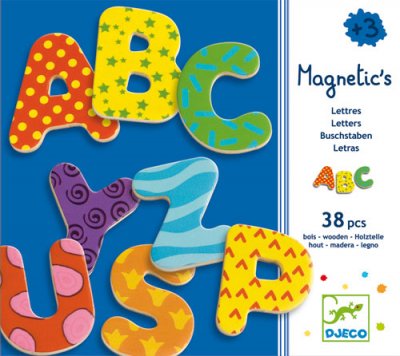 DJECO Magnetiques 38 lettres fantaisies