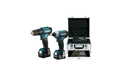 MAKITA  Kit Clx228smx1 (hp333d Td110d 2 X 4,0 Ah Dc10sb Coffret Accessoires)