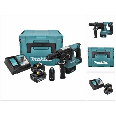 MAKITA  Perfo-burineur SDS-Plus 18 V Li-ion 5 Ah - DHR243RTJ