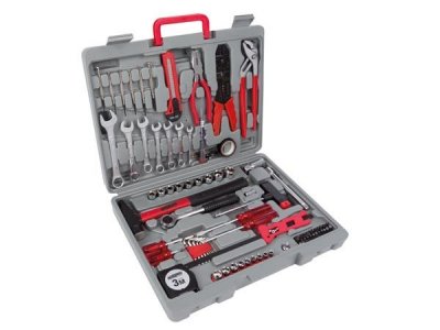 TOOLLAND Mallette de bricolage de 555 outils