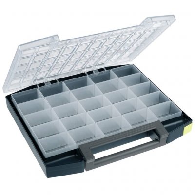 RAACO Mallette de rangement avec 25 inserts Boxxser 55 5x10  134873