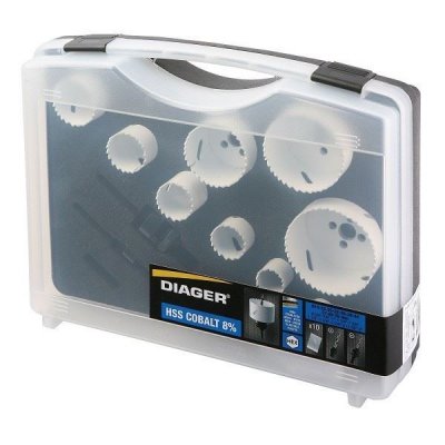 Mallette DIAGER 10 scie cloches cobalt - Sp&eacute;cial maintenance - 655C