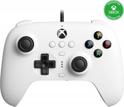 8BITDO Manette  Ultimate Wired pour Xbox et PC - Blanc - Neuf