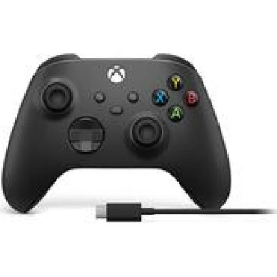 MICROSOFT Manette avec sans fil  Noir pour Xbox One et PC