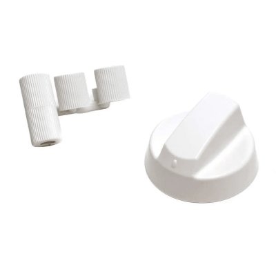 GENERIQUE Manette Blanche Four Universelle + Vis Pour Four - Cok752un