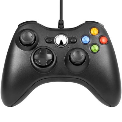 Manette de jeu filaire pour Xbox360 compatible PC - HobbyTech