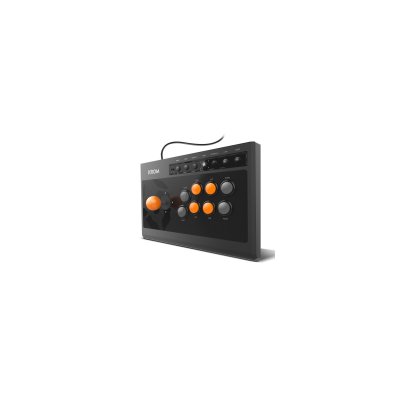 KROM Manette de jeu  Kumite Noir Orange