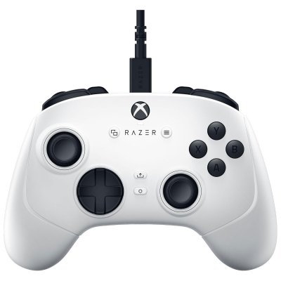 RAZER Manette Esports Filaire Pour Xbox XS & Pc  Wolverine V3 Tournament Edition Blanc