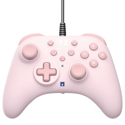 HORI Manette filaire  pad Turbo Rose pour Nintendo Switch 2