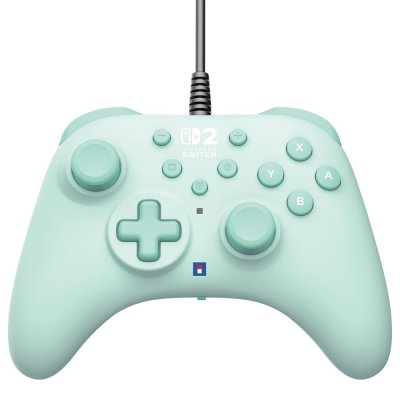 HORI Manette filaire  pad Turbo Vert pour Nintendo Switch 2