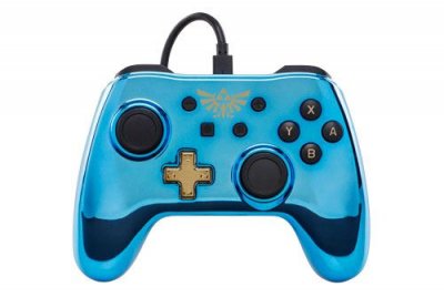 ESSELTE SAS Manette filaire Nintendo Switch Chrome Legend of Zelda