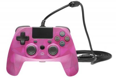 SNAKEBYTE Manette filaire Pad 4 S  pour PS4 rose