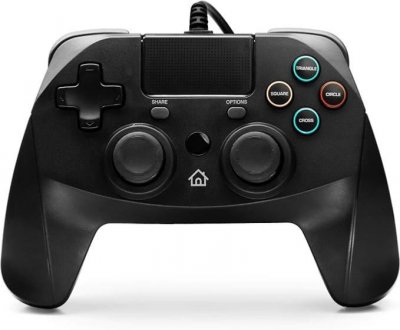 SNAKEBYTE Manette filaire Pad 4S  pour PS4 3 m&egrave;tres noire