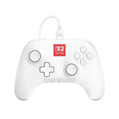 POWER A Manette Filaire - Powera - Lumectra - Blanche 