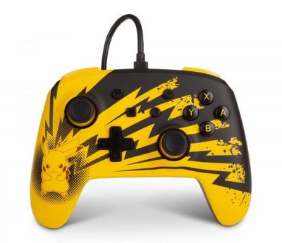 NINTENDO Manette Filaire Switch Lightning Pikachu