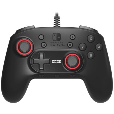 HORI Manette Gaming filaire pour Nintendo Switch  pad+ Noir 