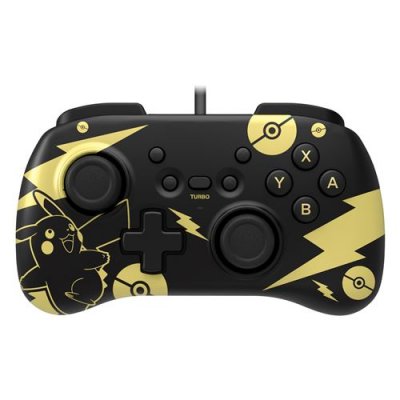 HORI Manette Pad Mini Pokemon -  - Noir et Or - Switch