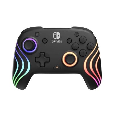 PDP Manette  Afterglow Wave pour Nintendo Switch Noir 