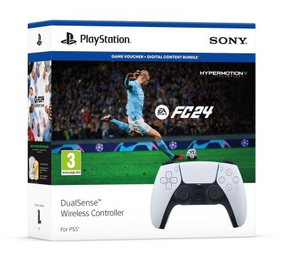 SONY Manette PS5 DualSense + EA SPORTS FC24 (code dans la boite)