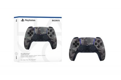 SONY Manette sans fil  DualSense pour PS5 Gris Camouflage 