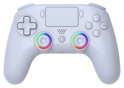 SUBSONIC Manette sans fil  pour PS4 et PC Blanc 