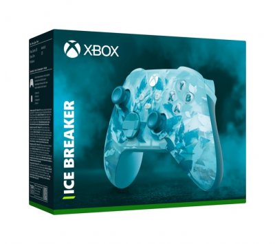 Manette sans fil Xbox Edition sp&eacute;ciale Ice Breaker Bleu 