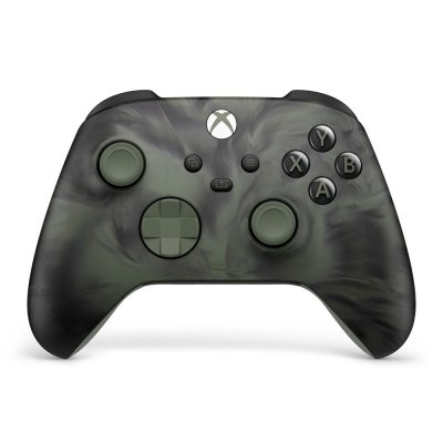 MICROSOFT Manette Xbox sans fil Nocturnal vapor Edition Sp&eacute;ciale Noir et vert
